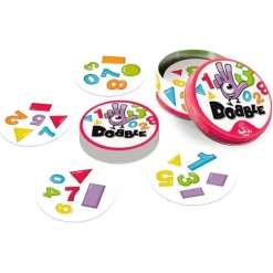 Juego de observación y rapidez visual Dobble Formas y números - Asmodee