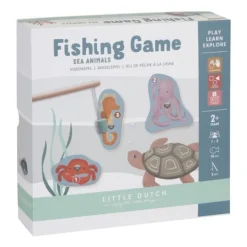 Juego de pesca magnético Animales marinos - Little Dutch