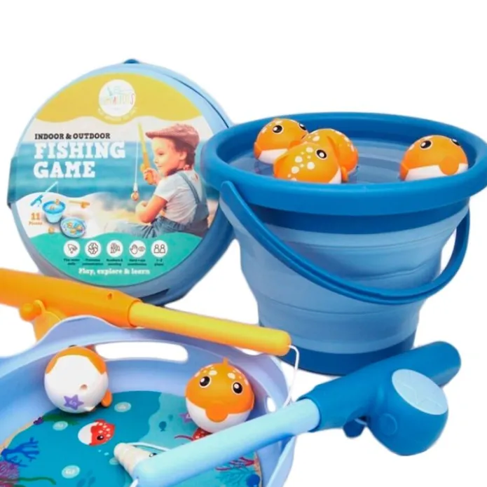 Juego de pesca magnético compacto - CompacToys