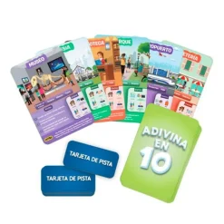 Juego de preguntas ¡Adivina en 10! En la ciudad - Skillmatics