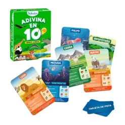Juego de preguntas ¡Adivina en 10! Mundo animal - Skillmatics