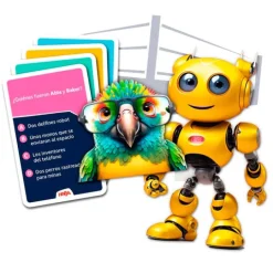 Juego de preguntas Team Quiz Challengue Naturaleza VS Tecnología - HABA