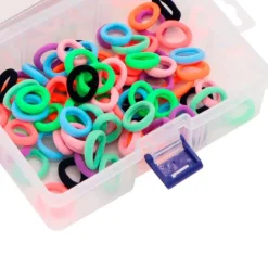 Juego de rapidez anillos gomas elásticas (80) - Edukalu