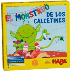 Juego de rapidez visual El monstruo de los calcetines - HABA