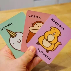 Juego de rapidez visual Taco Gato Cabra Queso Pizza - Lúdilo