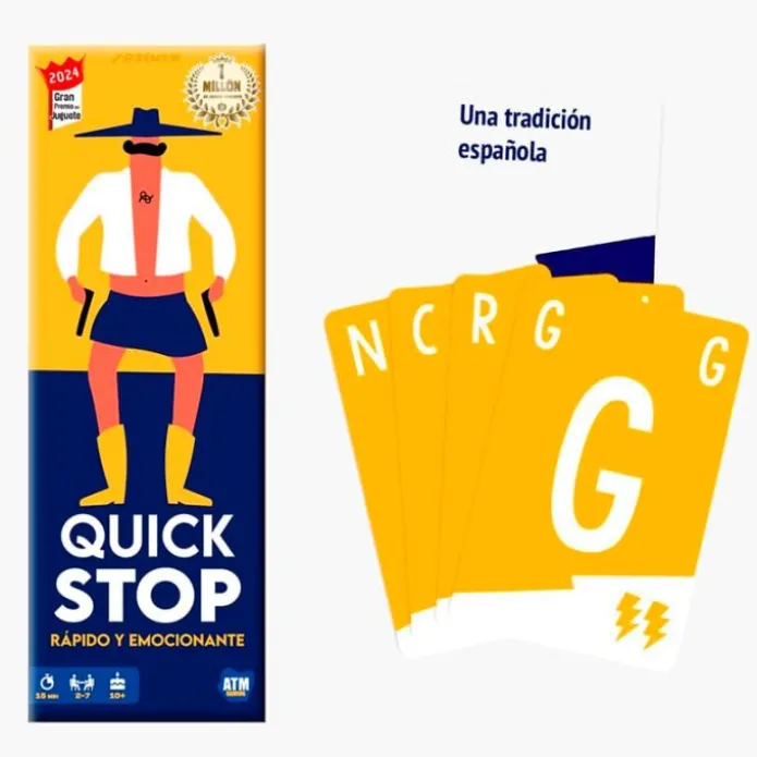 Juego de rapidez y Quick Stop - Asmodee