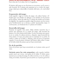 Juego de reconocimiento táctil - Janod