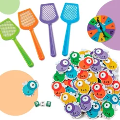 Juego de sumas y restas Math Swatters - Learning Resources