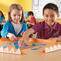 Juego de sumas y restas Tri-Facta - Learning Resources