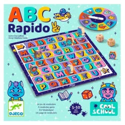 Juego de vocabulario ABC rápido - Djeco