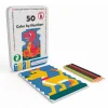 Juego en lata 50 Colorear por números - The Purple Cow