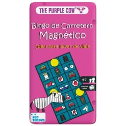 Juego en lata magnético To Go Bingo de carretera - The Purple Cow