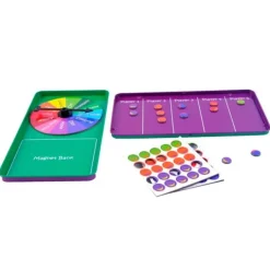 Juego en lata magnético To Go Lettergories vocabulario - The Purple Cow