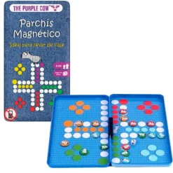 Juego en lata magnético To Go Parchís - The Purple Cow