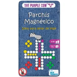 Juego en lata magnético To Go Parchís - The Purple Cow