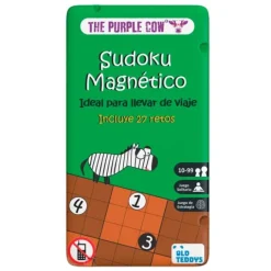 Juego en lata magnético To Go Sudoku - The Purple Cow