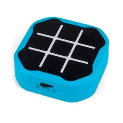 Juego interactivo 3 en raya azul - Tic-Tac-Toe