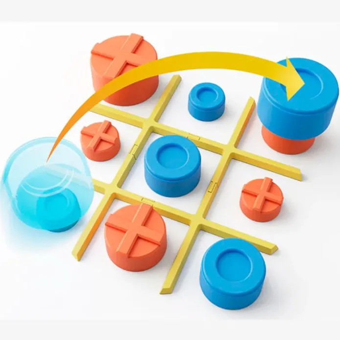 Juego interactivo Tic-Tac-Toe Bolt amarillo - Giiker