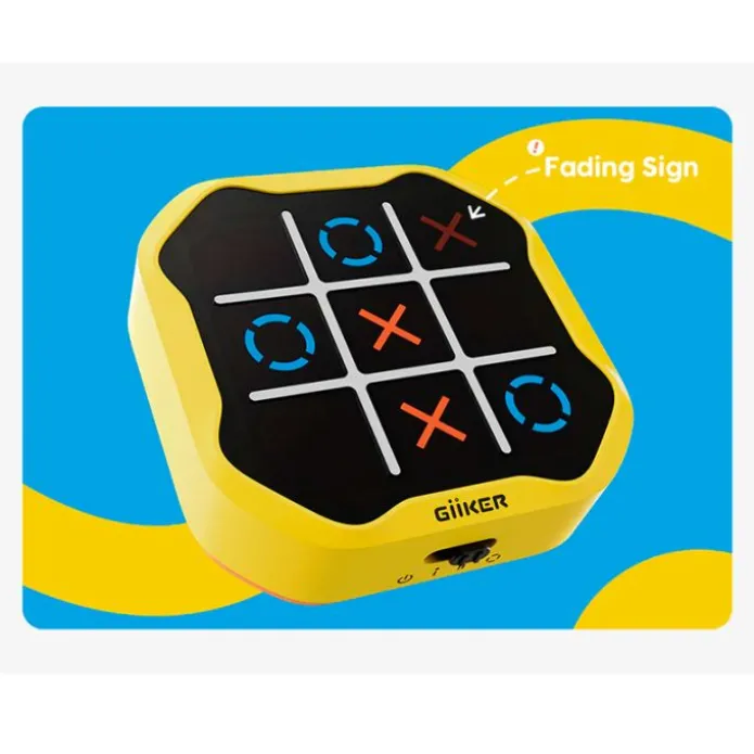 Juego interactivo Tic-Tac-Toe Bolt amarillo - Giiker
