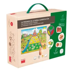 Juego la pirámide de la buena alimentación - Akros