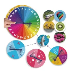 Juego La ruleta de la prelectura - Akros