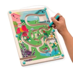 Juego magnético de madera laberinto colmena - Janod