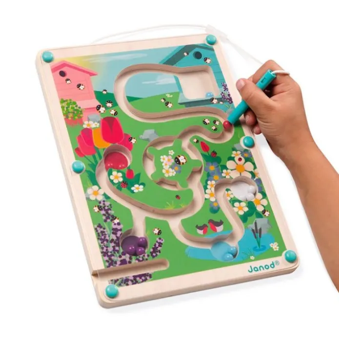 Juego magnético de madera laberinto colmena - Janod