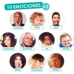 Juego para reconocer y guiar las emociones - Akros