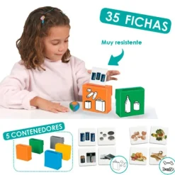 Juego para separar y reciclar basura - Akros