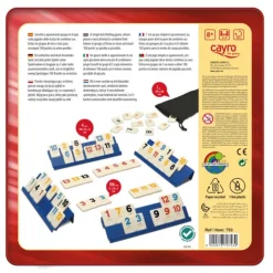 Juego Rummi Clasic 4 jugadores caja metal - Cayro