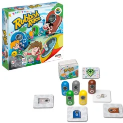 Juego sobre reciclaje Rubbish Race - Cayro