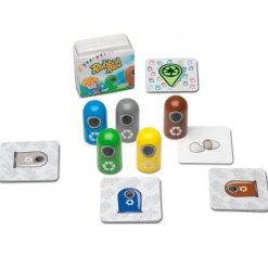 Juego sobre reciclaje Rubbish Race - Cayro