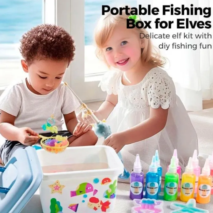 Kit creativo figuras de gel acuáticas para pescar - Jarmelo