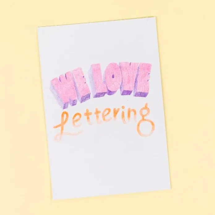 Kit creativo Hand lettering escritura - Tiger Tribe