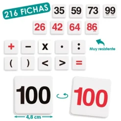 Kit de cálculo: sumar, restar, multiplicar y dividir - Akros