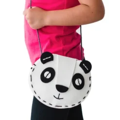 Kit de costura DIY bolso oso panda - aPunt Barcelona