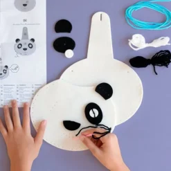 Kit de costura DIY bolso oso panda - aPunt Barcelona