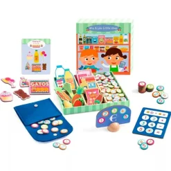 Kit de madera tienda supermercado Mia & Léo - Djeco