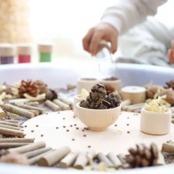 Kit de manipulación 8 piezas de madera - Enrosca