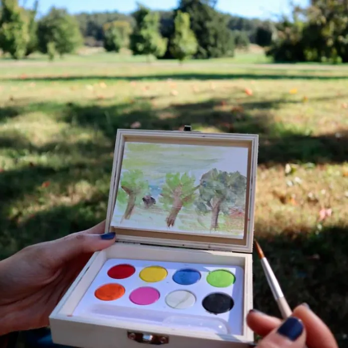 Kit de pintura de bolsillo - Huckleberry Kikkerland