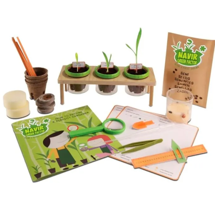 Kit de siembra con herramientas y semillas - Navir