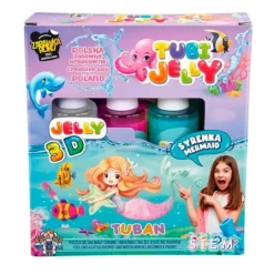 Kit gelatina 3D Tubi Jelly Sirenas - Tuban