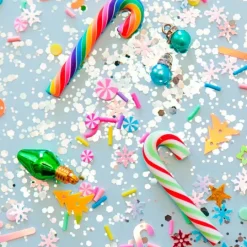 Kit jarra sensorial con luces Bola de nieve Navidad - GloPals