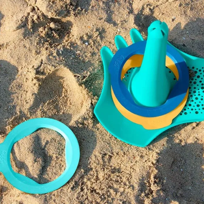 Kit mochila de playa con set de aros y pelota Ringo, Triplet y molde - Quut