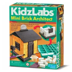 Kit para construir una casita-hucha con ladrillos - KidzLabs - 4M