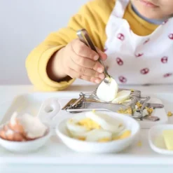 Kit para cortar y pelar huevos - Montessori