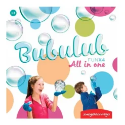 Kit para experimentar con pompas o burbujas de jabón mágicas Bubulub