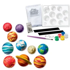 Kit para moldear y pintar imanes Sistema Solar - Mould&Paint - 4M