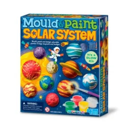 Kit para moldear y pintar imanes Sistema Solar - Mould&Paint - 4M