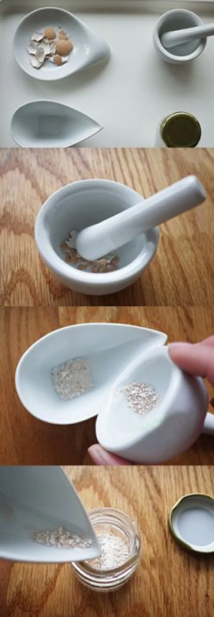 Kit para moler cáscara de huevo - Montessori